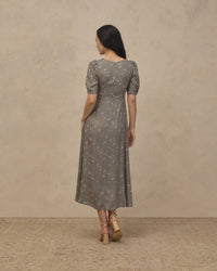 Women's Violet Dress||  Eucalyptus French Floral