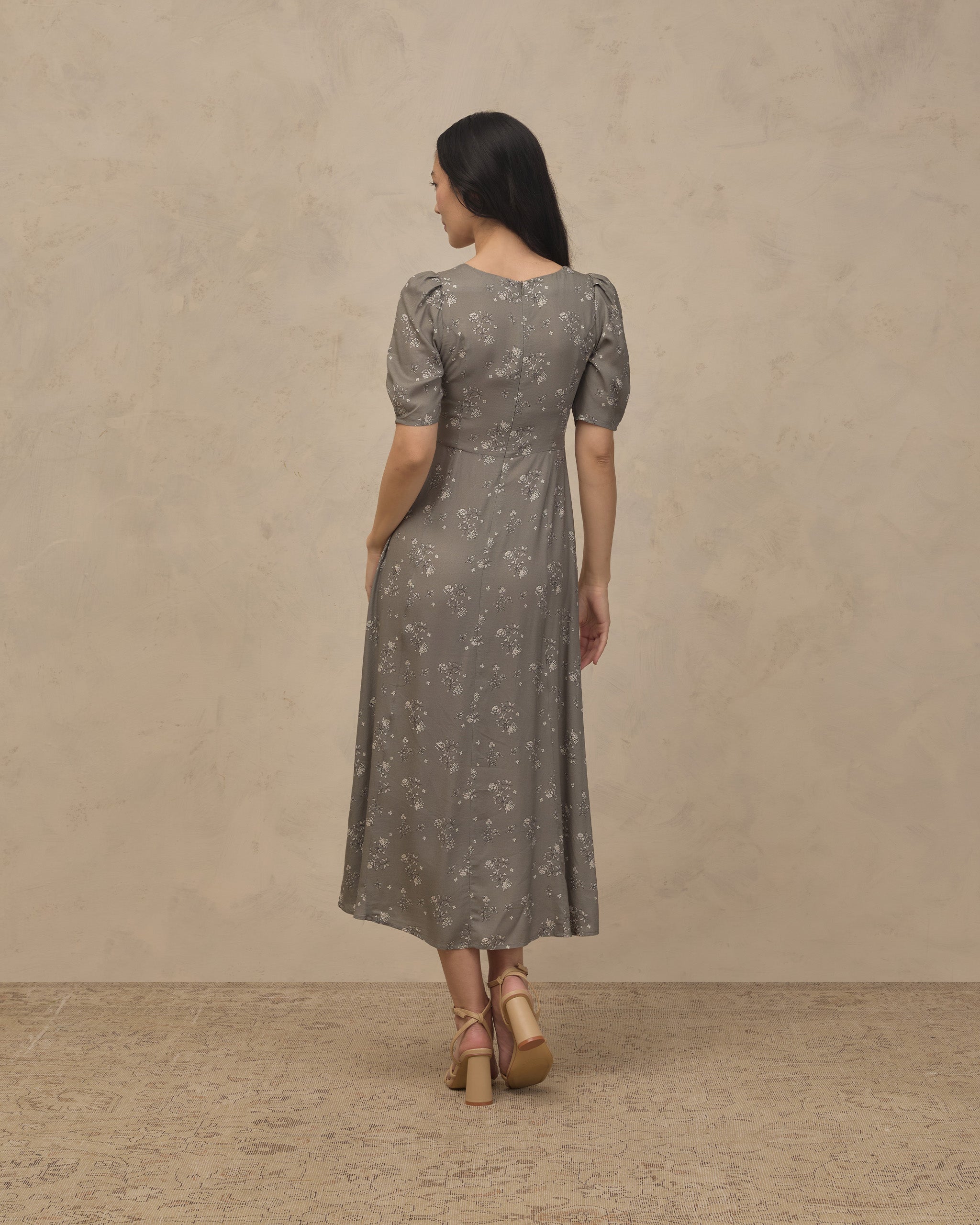 Women's Violet Dress||  Eucalyptus French Floral