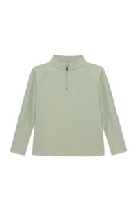 Sage Retro Half-zip