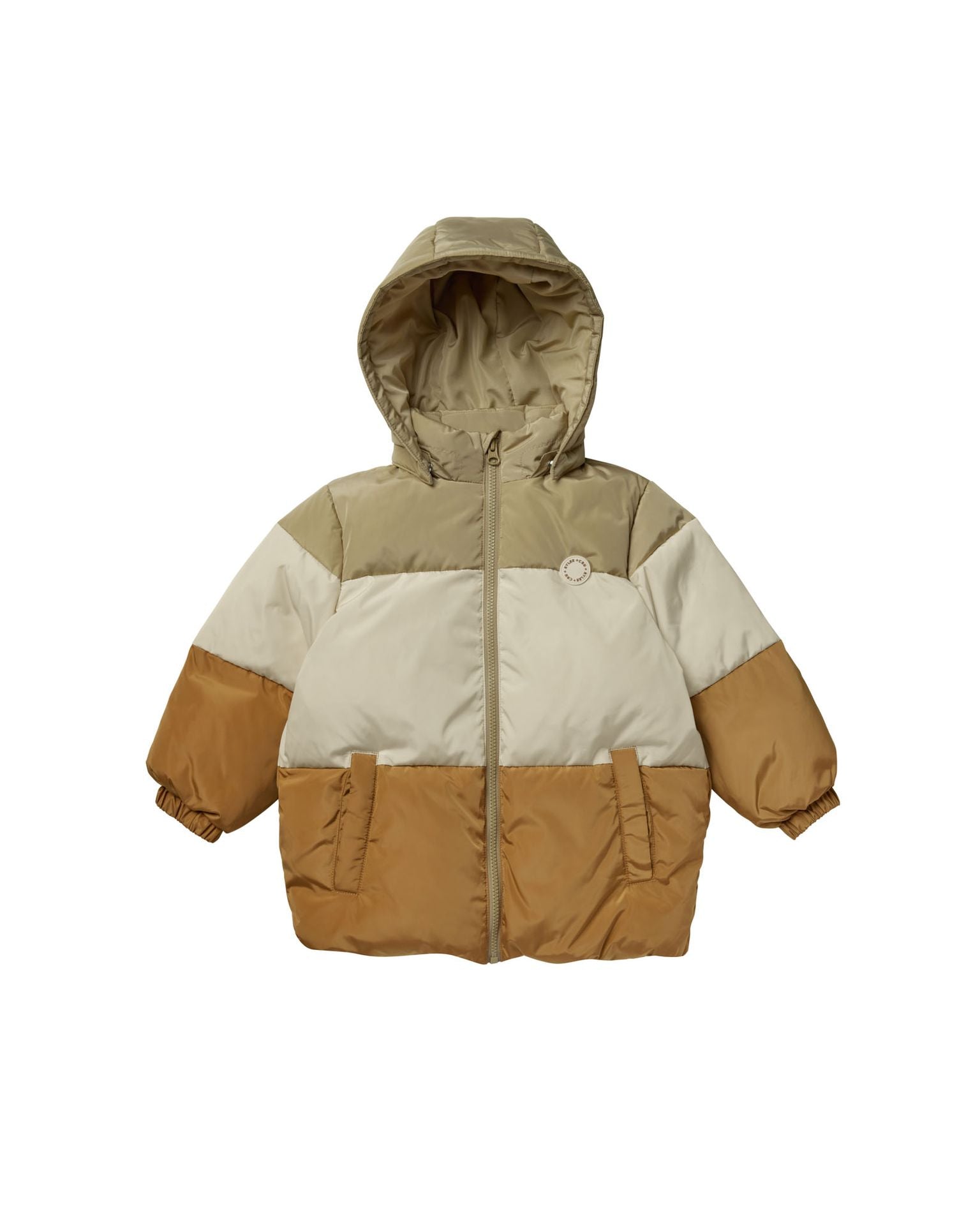 Puffer Jacket - Color Block