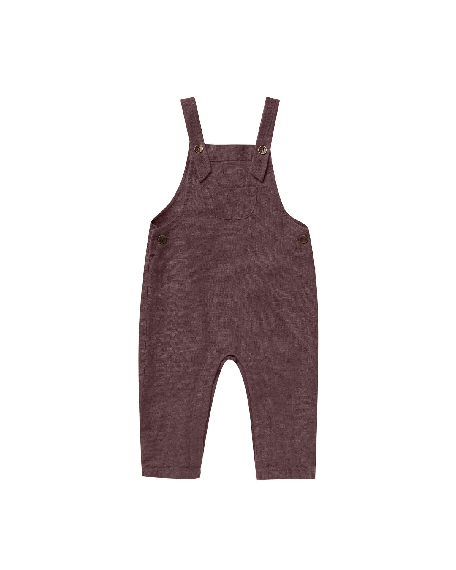 Baby Overalls - Plum