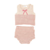 Knitted Set - Dusty Rose Marl