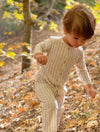 Max Romper - Ivory Stripe