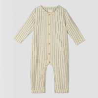 Max Romper - Ivory Stripe