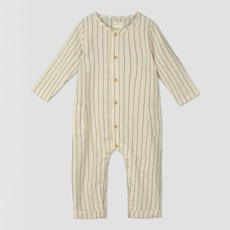 Max Romper - Ivory Stripe