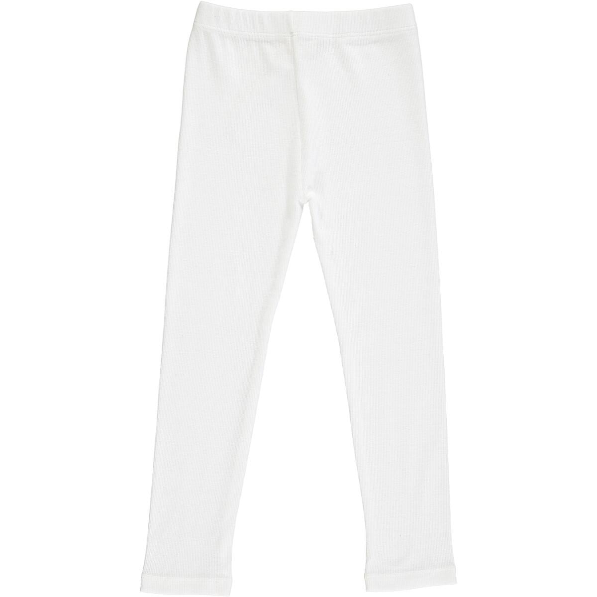 Kathleen Ribbed Leggings - Ivory