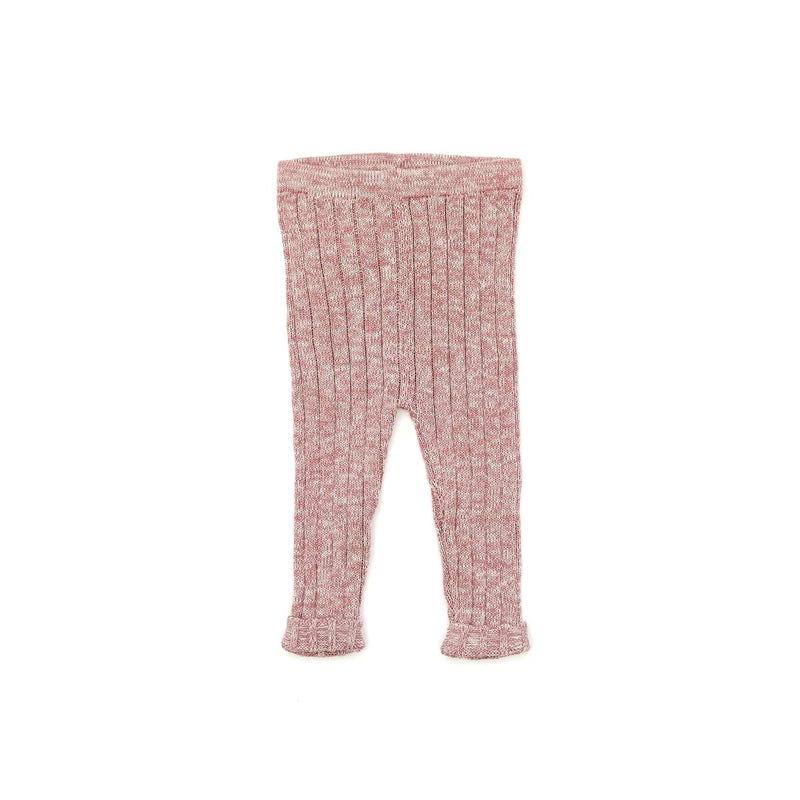 Knitted Legging - Mauve Marl