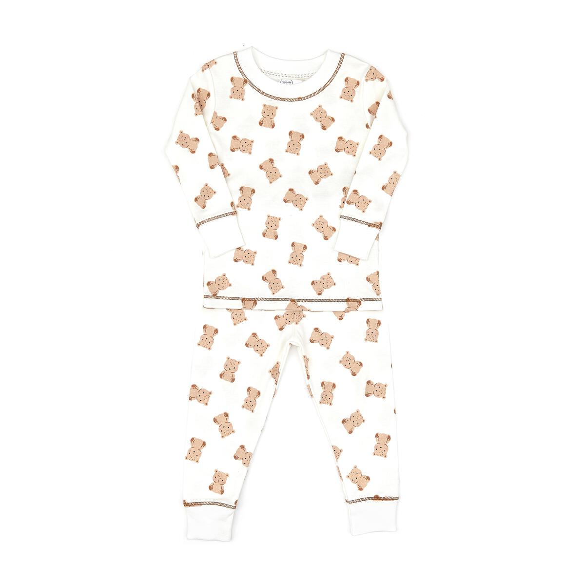 Pajama - Natural & Tobacco Bears