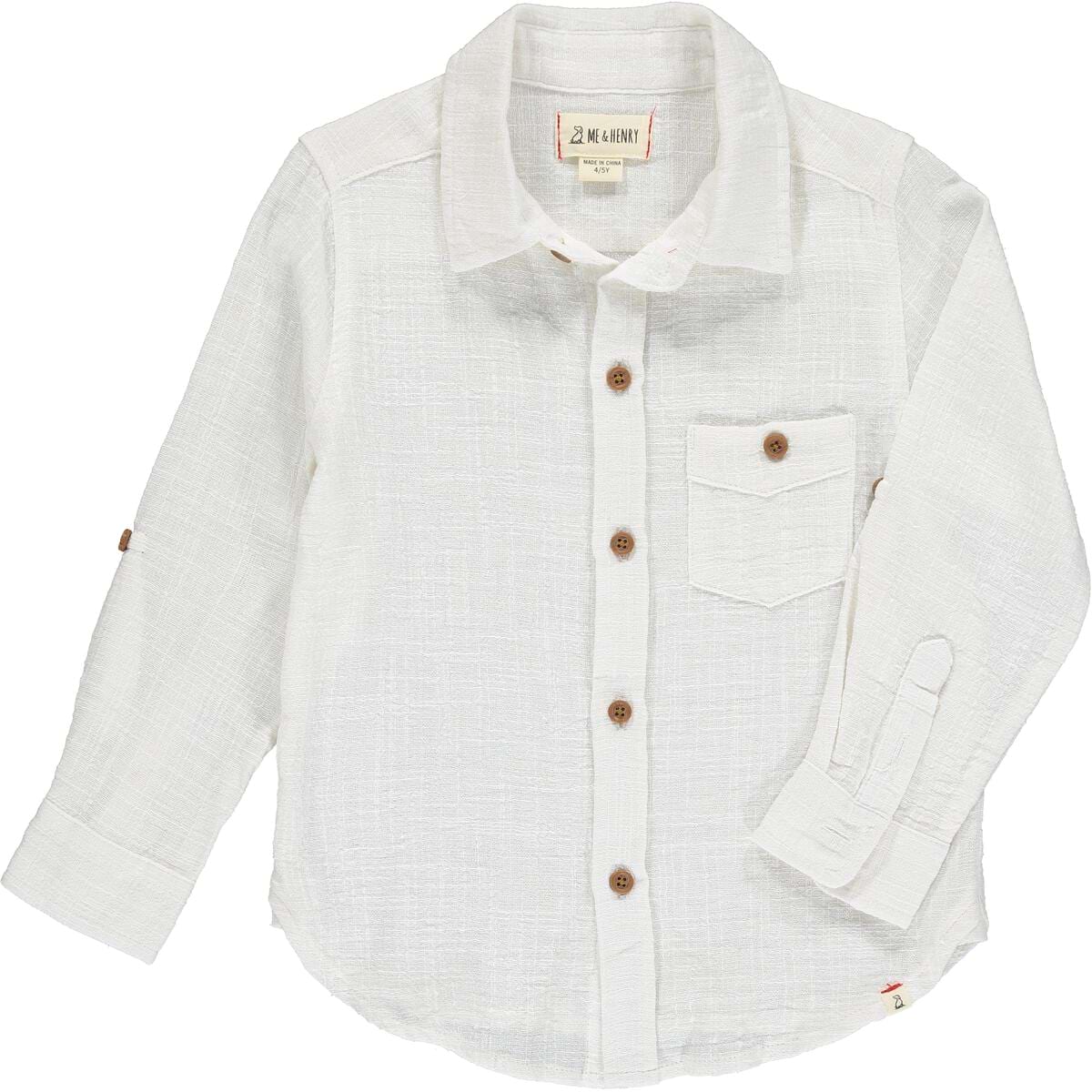 Merchant Shirt | White Cotton