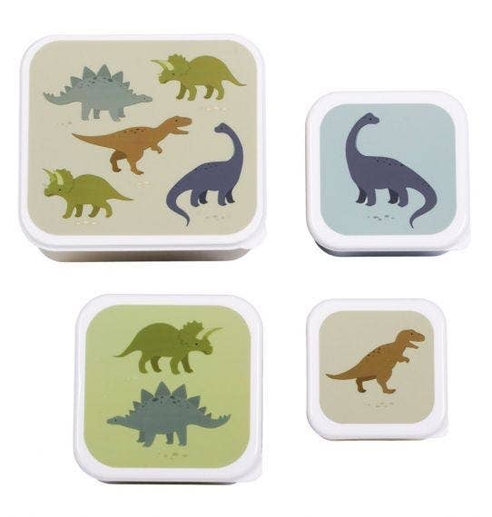 Lunch & snack box set: Dinosaurs