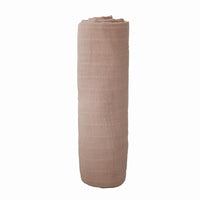 Muslin Swaddle Blanket - Pale Taupe