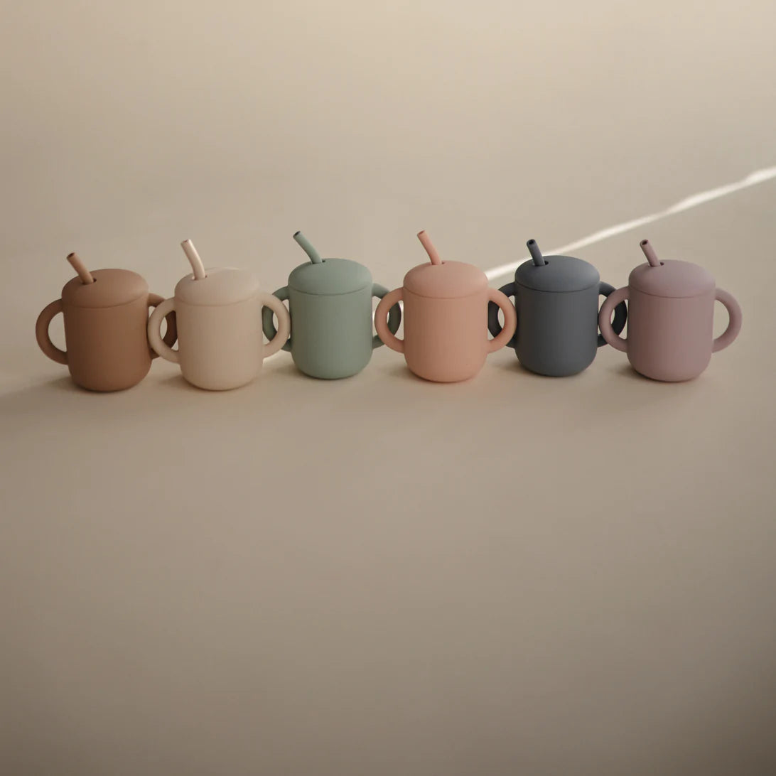 Training Cup + Straw | Soft Lilac