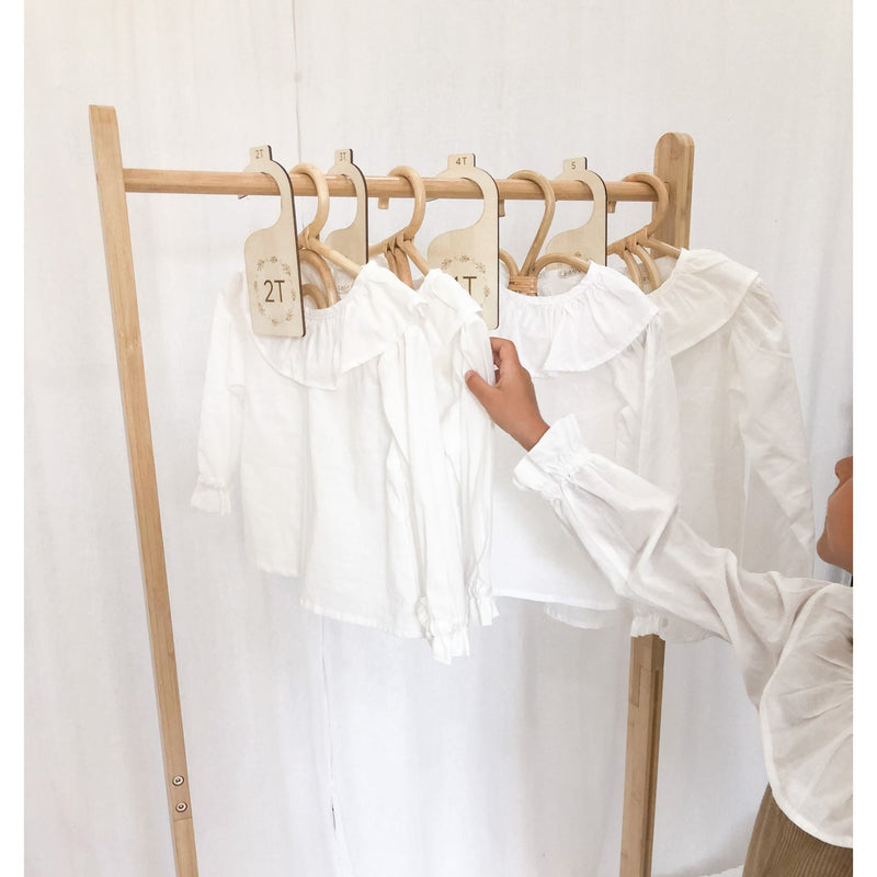 Wooden Toddler Hanging Closet Dividers