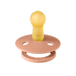 BIBS Pacifier 2 Pack | Vanilla + Peach | Round