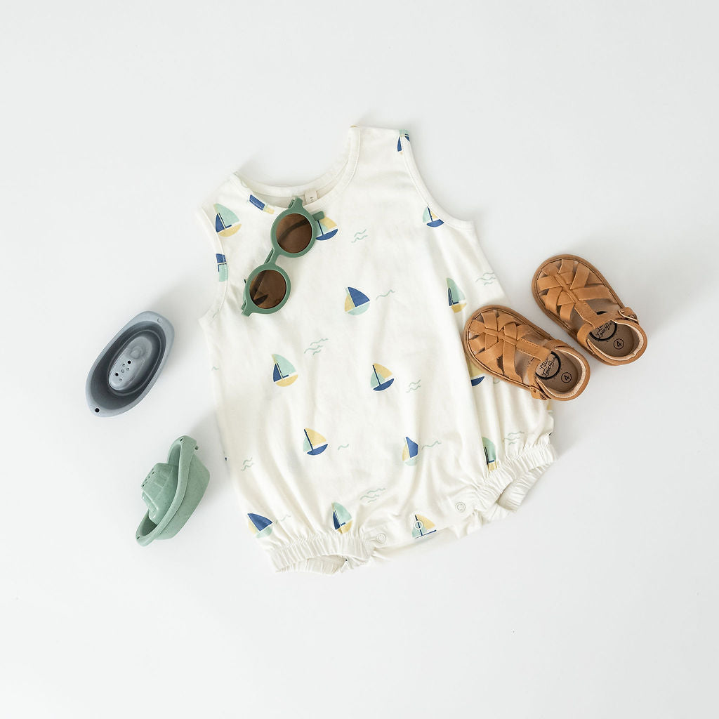 Sailboat Sleeveless Bubble