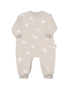 Fleece Jumpsuit - Wonky Stars Blush