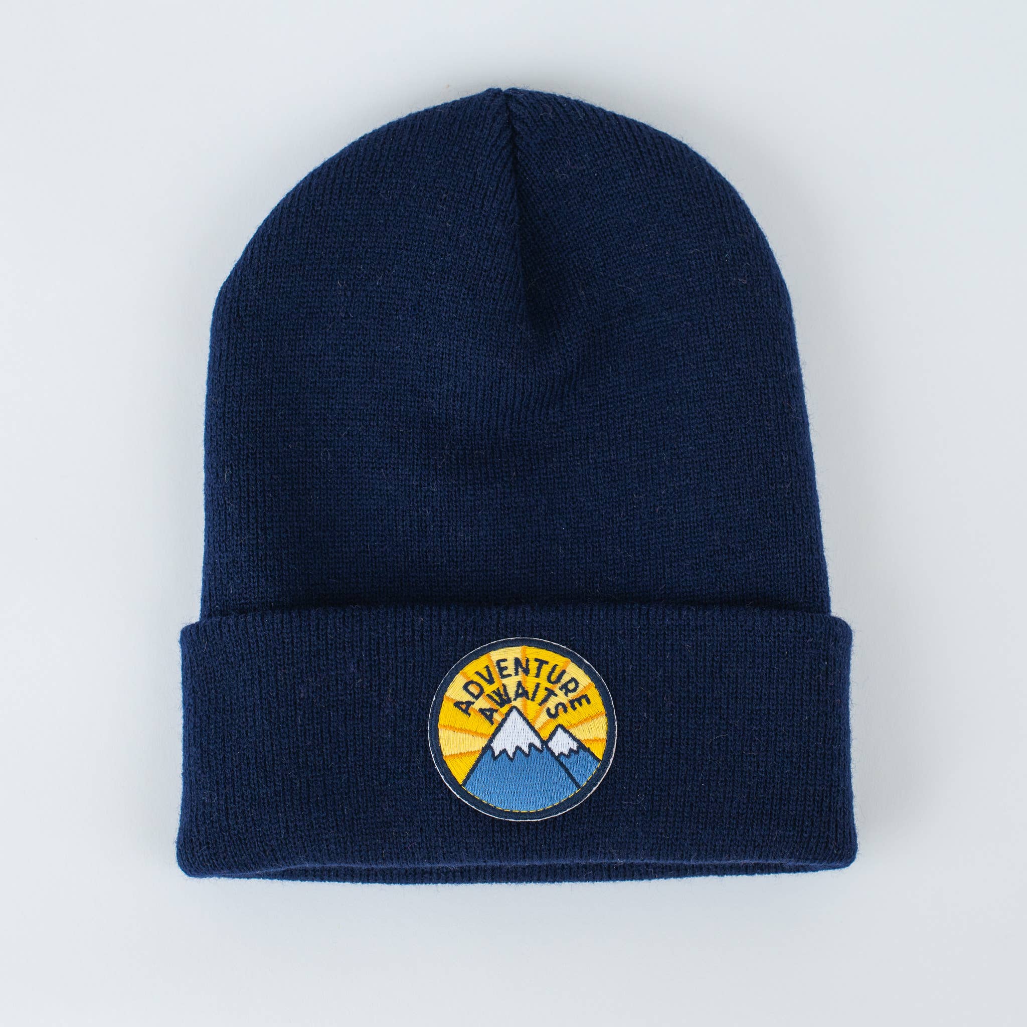 Adventure Awaits Navy Beanie