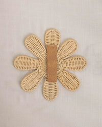 Daisy Rattan Wall Decor | Large