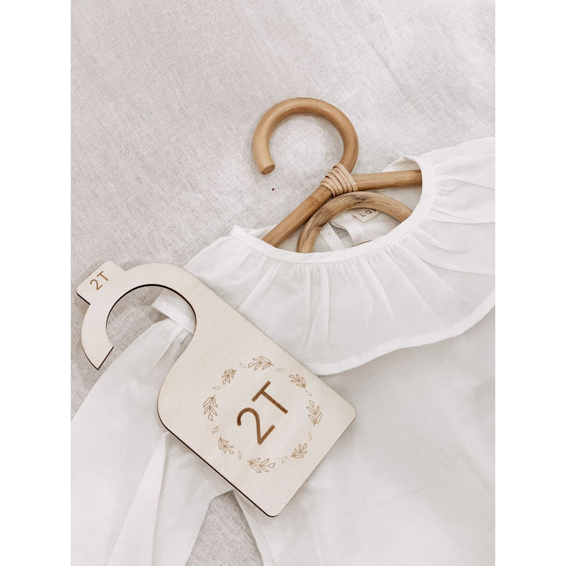 Wooden Toddler Hanging Closet Dividers