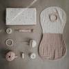 2-Pack Muslin Burp Cloth - Blush/Fog