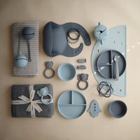 Silicone Suction Plate | Powder Blue