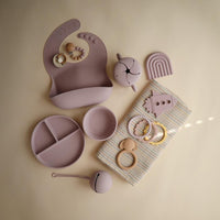 Silicone Suction Bowl - Soft Lilac