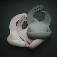 Silicone Baby Bib | Retro Cars