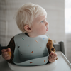 Silicone Baby Bib | Retro Cars