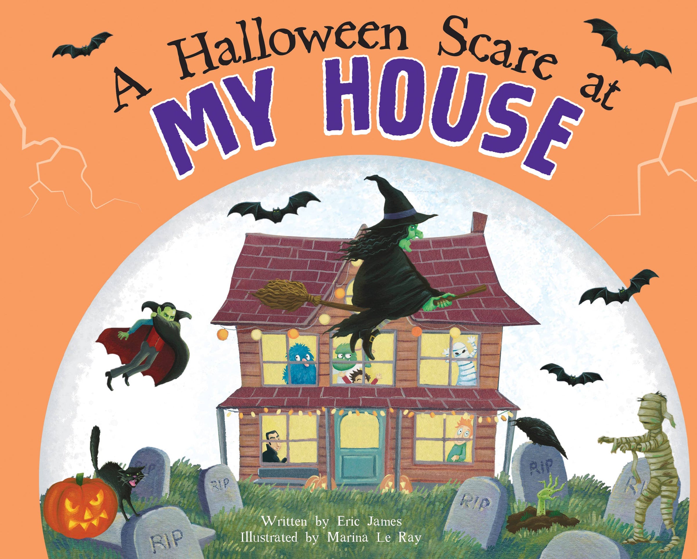 Halloween Scare at My House (hardcover)