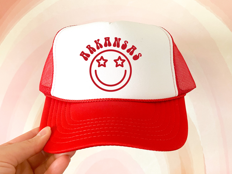 Arkansas Smiley Hat