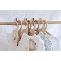 Wooden Toddler Hanging Closet Dividers
