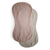 2-Pack Muslin Burp Cloth - Blush/Fog