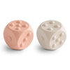 Dice Press Toy | Blush/Shifting Sand