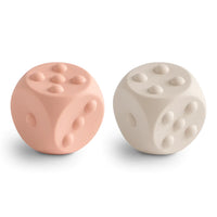 Dice Press Toy | Blush/Shifting Sand
