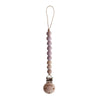 Pacifier Clip | Eva - Mauve