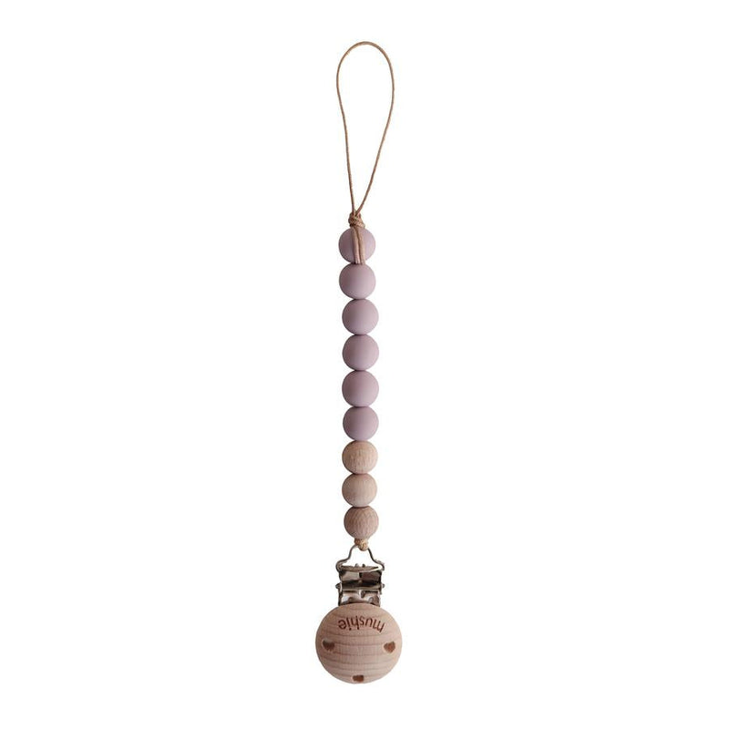 Pacifier Clip | Eva - Mauve
