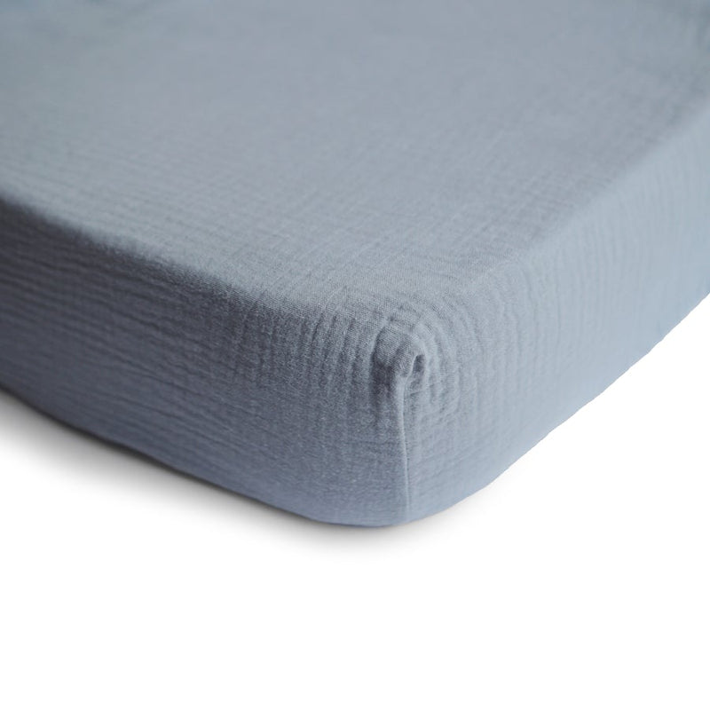 Extra Soft Muslin Crib Sheet - Tradewinds