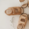 Leather Wanderer Sandal | Hard Sole | Tan