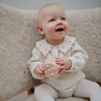 Dice Press Toy | Blush/Shifting Sand
