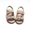 Leather Wanderer Sandal | Hard Sole | Bone