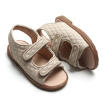 Leather Wanderer Sandal | Hard Sole | Bone