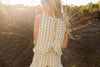 Cardiff Ruffle Short || Butter Gingham