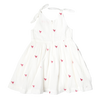 Girls Taylor Dress - Pink Chickens