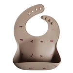 Silicone Baby Bib | Safari Tan