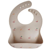 Silicone Baby Bib - Cherries