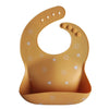 Silicone Baby Bib - Sun Orange