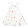 Girls Taylor Dress - Pink Chickens