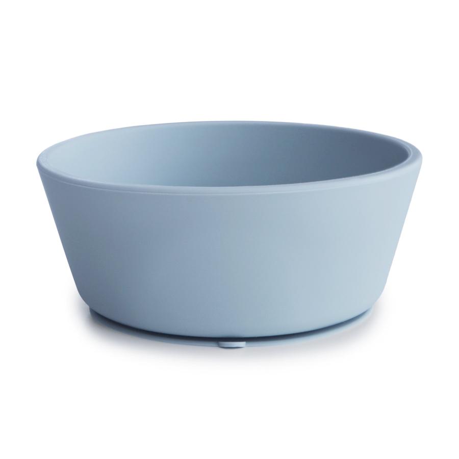 Silicone Suction Bowl - Powder Blue