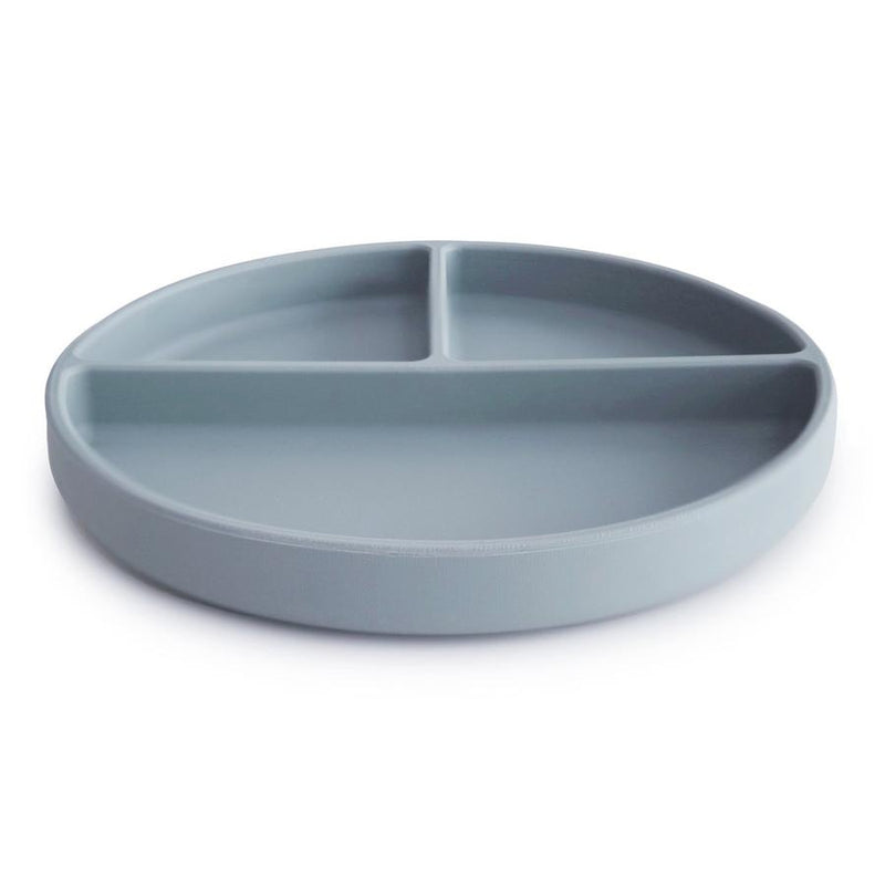 Silicone Suction Plate | Powder Blue