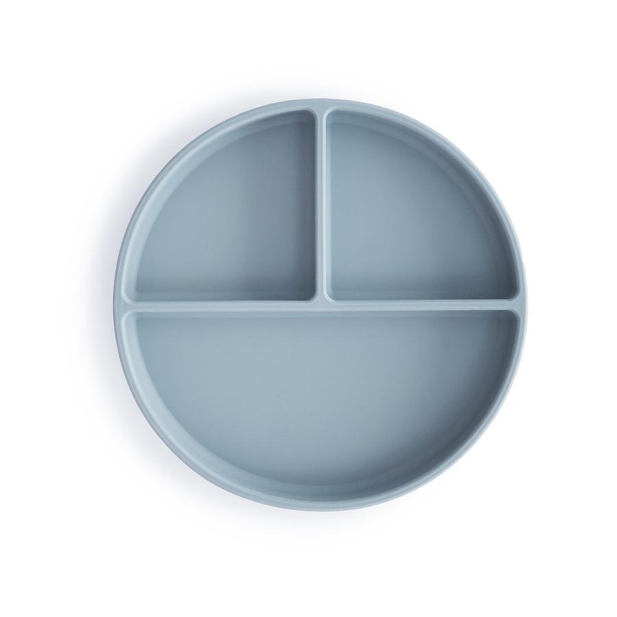 Silicone Suction Plate | Powder Blue
